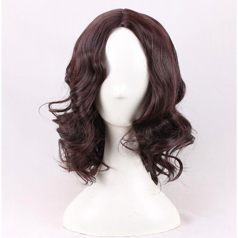 Winter Soldier Curly Wigs Captain America 2 Bucky Barnes Cosplay