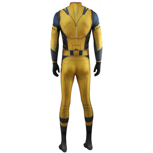 Wolverine Deadpool 3 Jumpsuit Cosplay Costume Halloween Party Suit