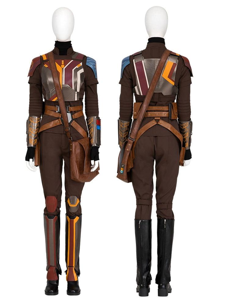 Sabine Wren Outfit The Mandalorian Ahsoka Cosplay Costume