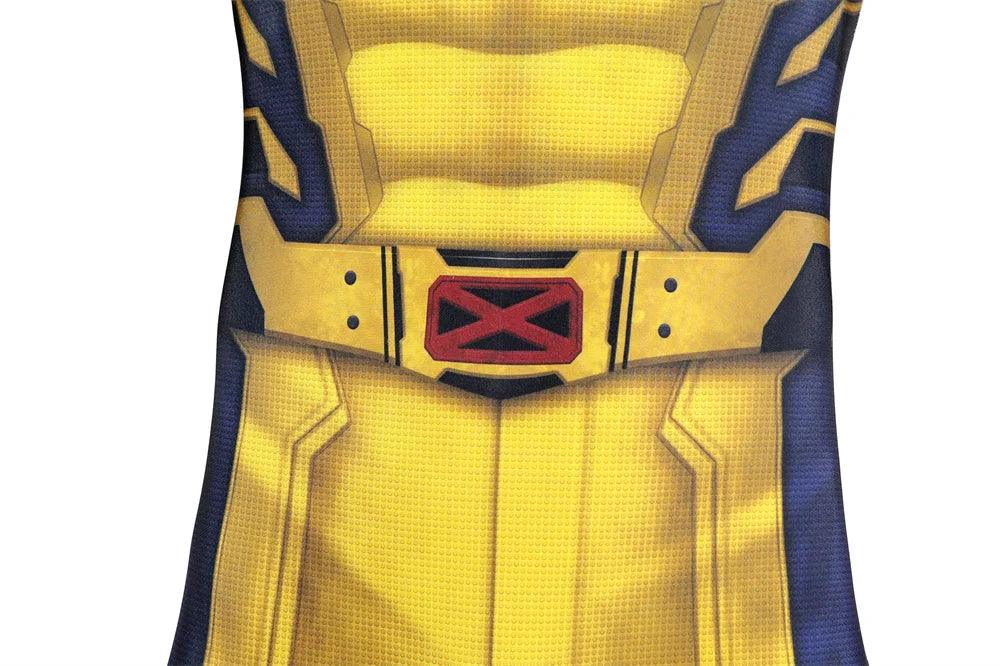 Wolverine Jumpsuit Deadpool 3 Halloween Cosplay Costume