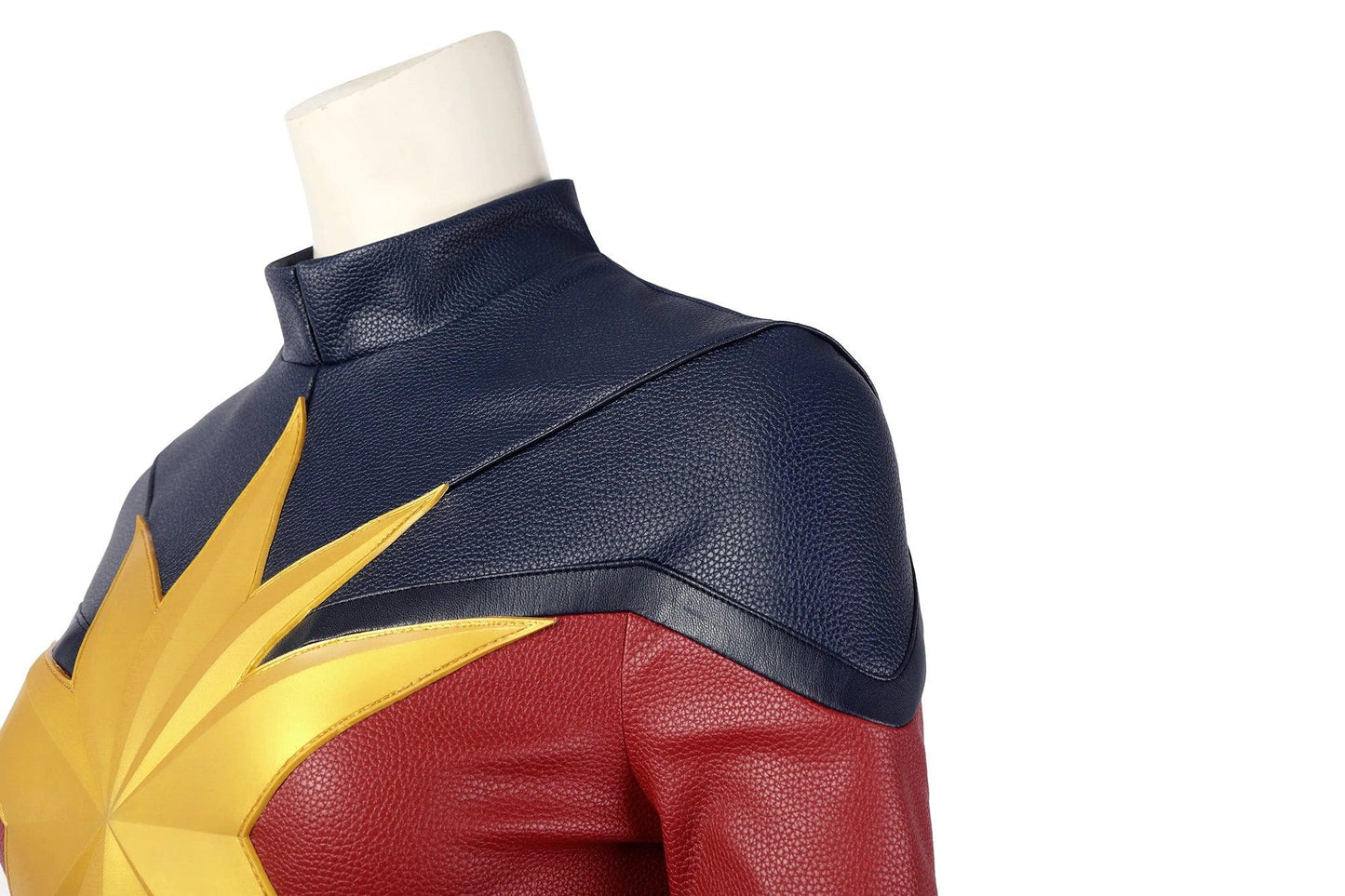 The Marvels Captain Marvel Carol Danvers Jumpsuit Outfit Cosplay Costume