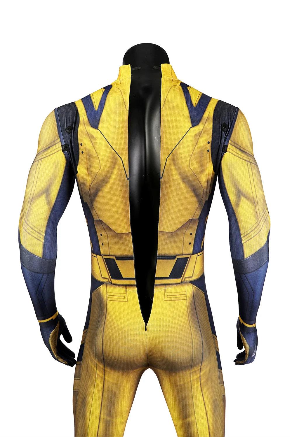 Wolverine Jumpsuit Deadpool 3 Halloween Cosplay Costume