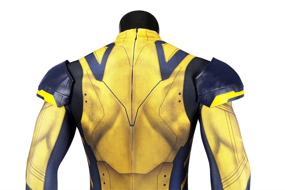 Wolverine Jumpsuit Deadpool 3 Halloween Cosplay Costume