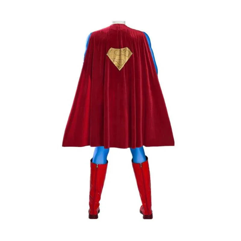 1978 Movie Superhero Clark Jumpsuit Outfit Cosplay Costume