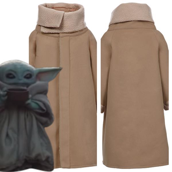 SW The Mandalorian Yoda Baby Cosplay Costume For Adult