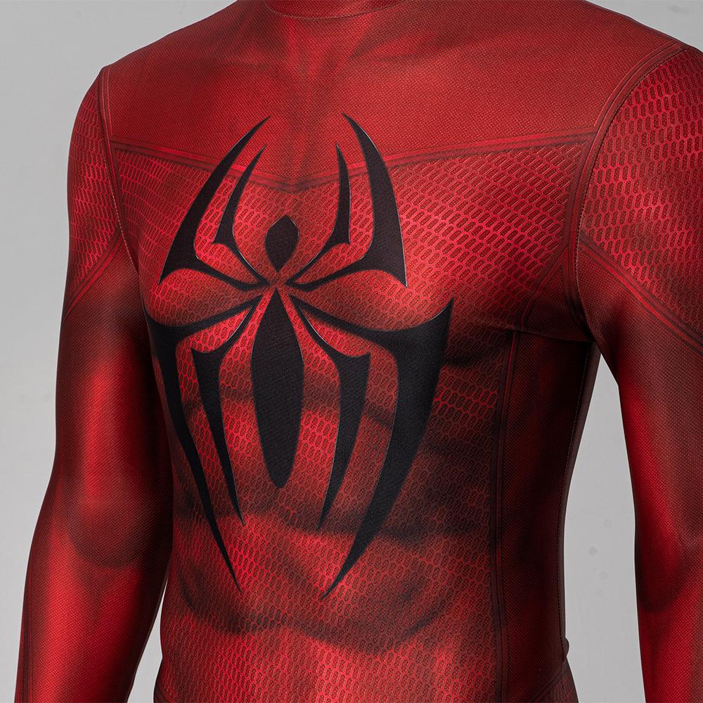 Scarlet Spider Jumpsuit Spiderman Cosplay Costume