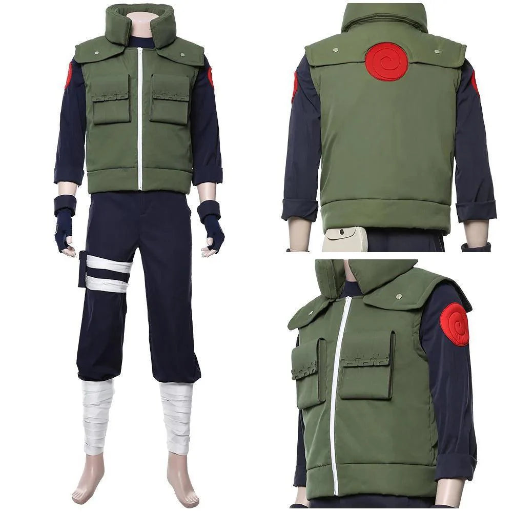 Naruto Hatake Kakashi Outfit Cosplay Costume