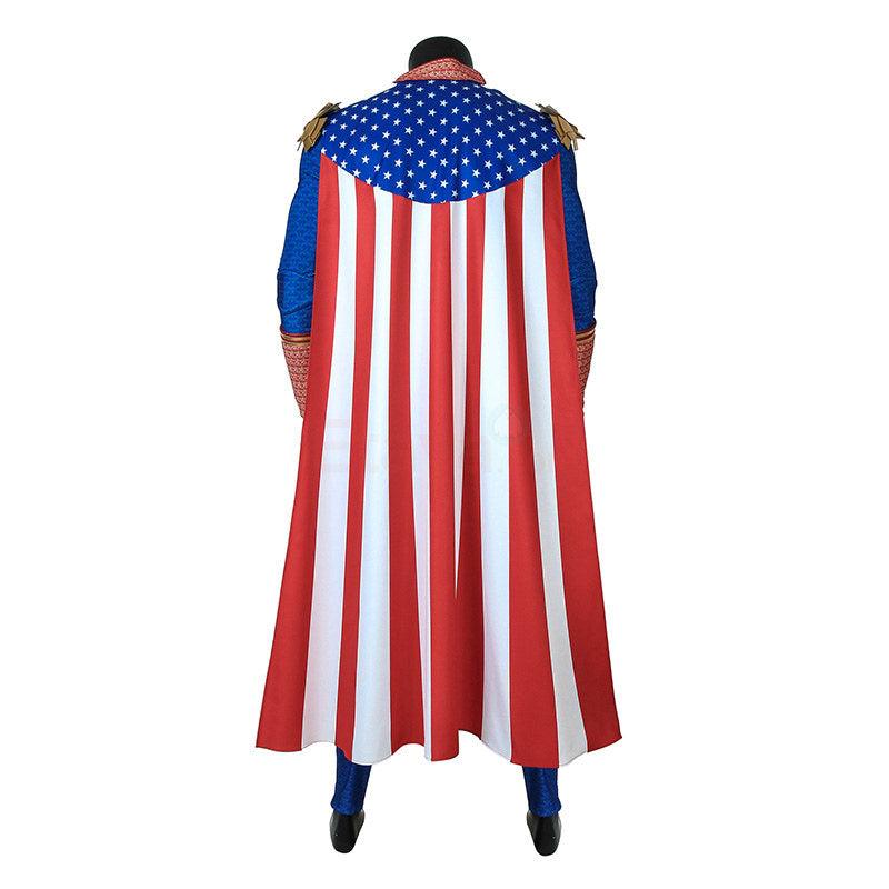 The Boys The Homelander Jumpsuit Outfit Halloween Cosplay Costume