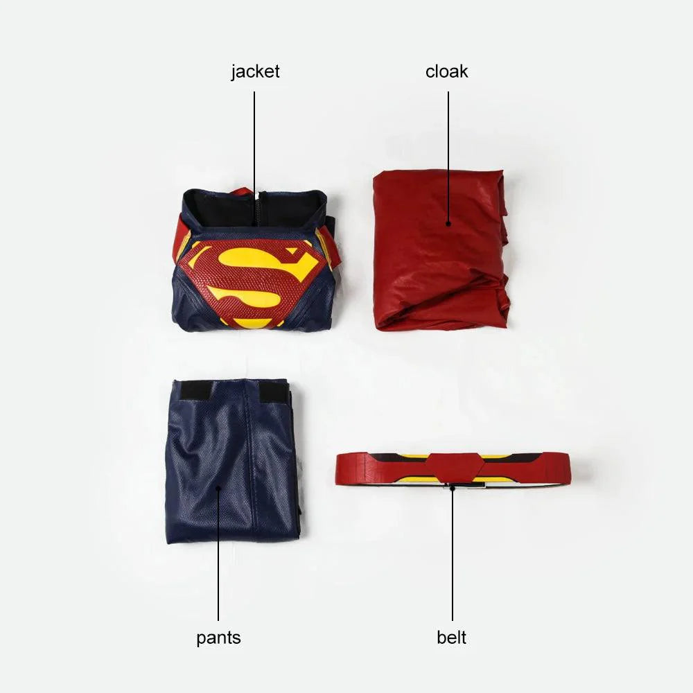 Season 2 Superhero Clark Clark Kent Outfit Cosplay Costume