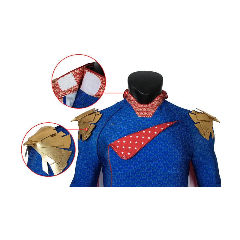 The Boys The Homelander Jumpsuit Outfit Halloween Cosplay Costume