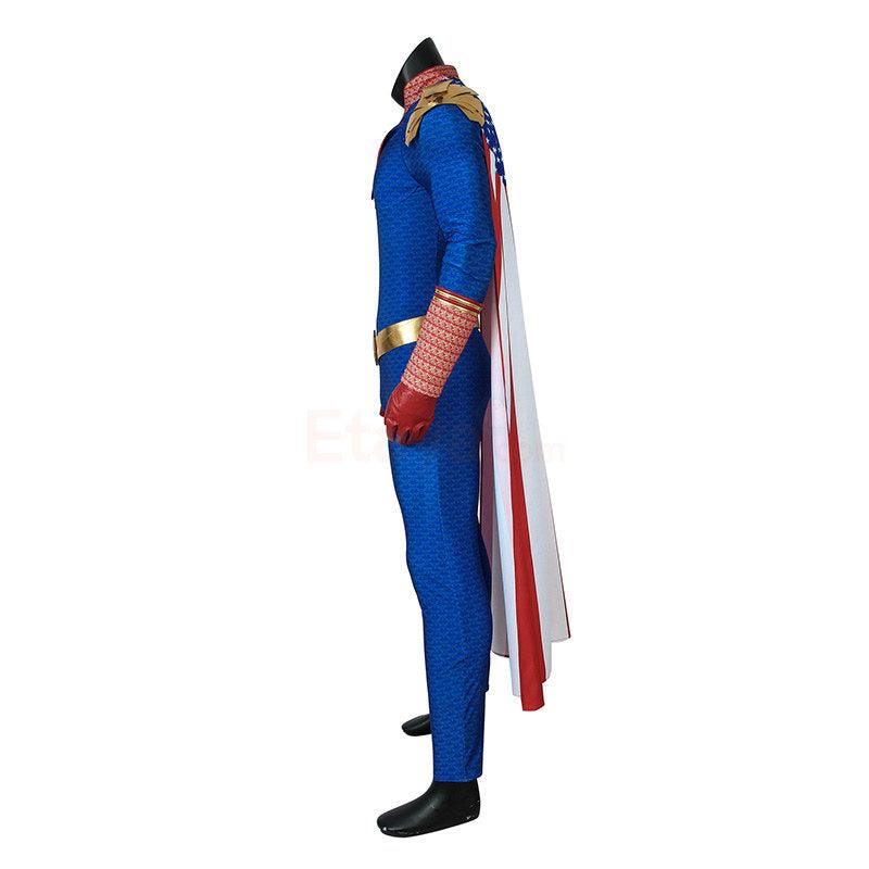 The Boys The Homelander Jumpsuit Outfit Halloween Cosplay Costume