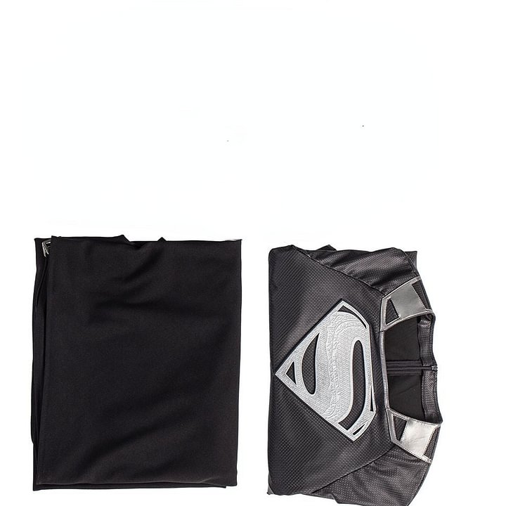 Black Clark Superhero Cosplay Suit Recovery Suit Cosplay Costume