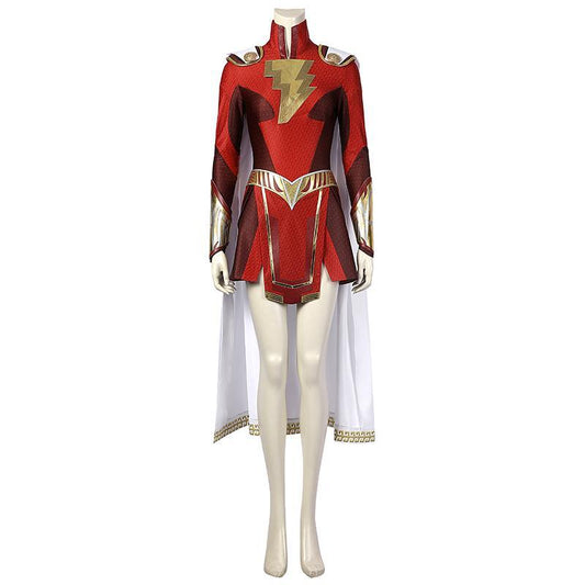 Shazam! Fury Of The Gods Mary Marvel Cosplay Lady Shazam Costume Kara Zor El Jumpsuit