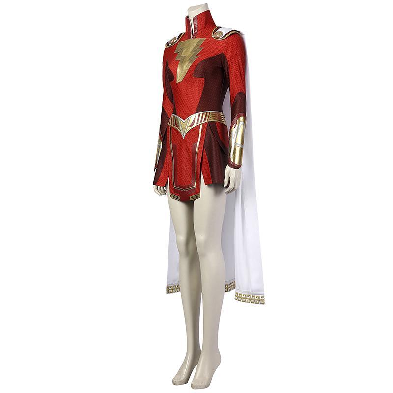 Shazam! Fury Of The Gods Mary Marvel Cosplay Lady Shazam Costume Kara Zor El Jumpsuit