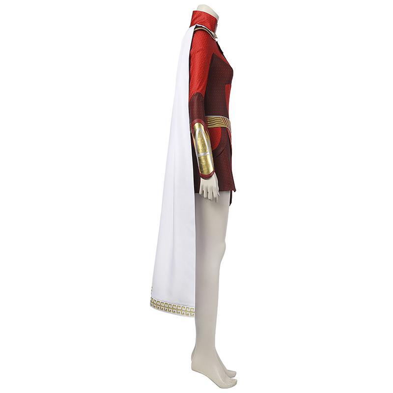 Shazam! Fury Of The Gods Mary Marvel Cosplay Lady Shazam Costume Kara Zor El Jumpsuit