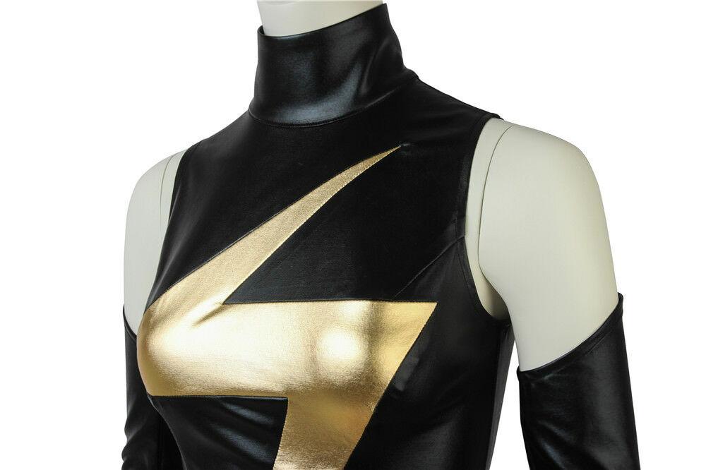 MS.Marvel Costume Captain Marvel Carol Danvers Costume Avengers Cosplay Outfit