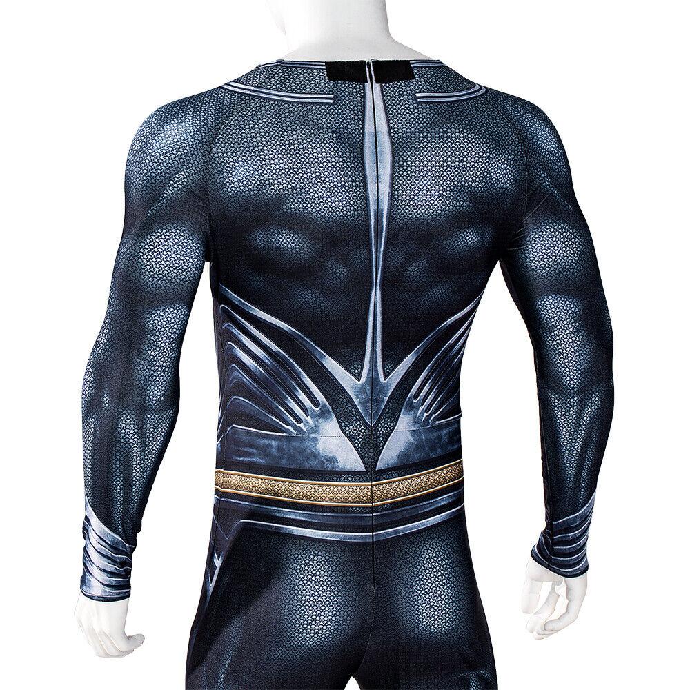 Movie Man of Steel Superhero Clark Jumpsuit Cosplay Costume