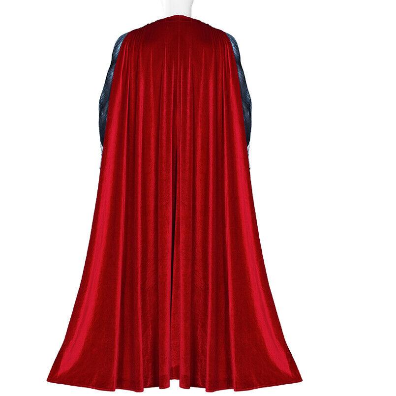 Movie Man of Steel Superhero Clark Jumpsuit Cosplay Costume