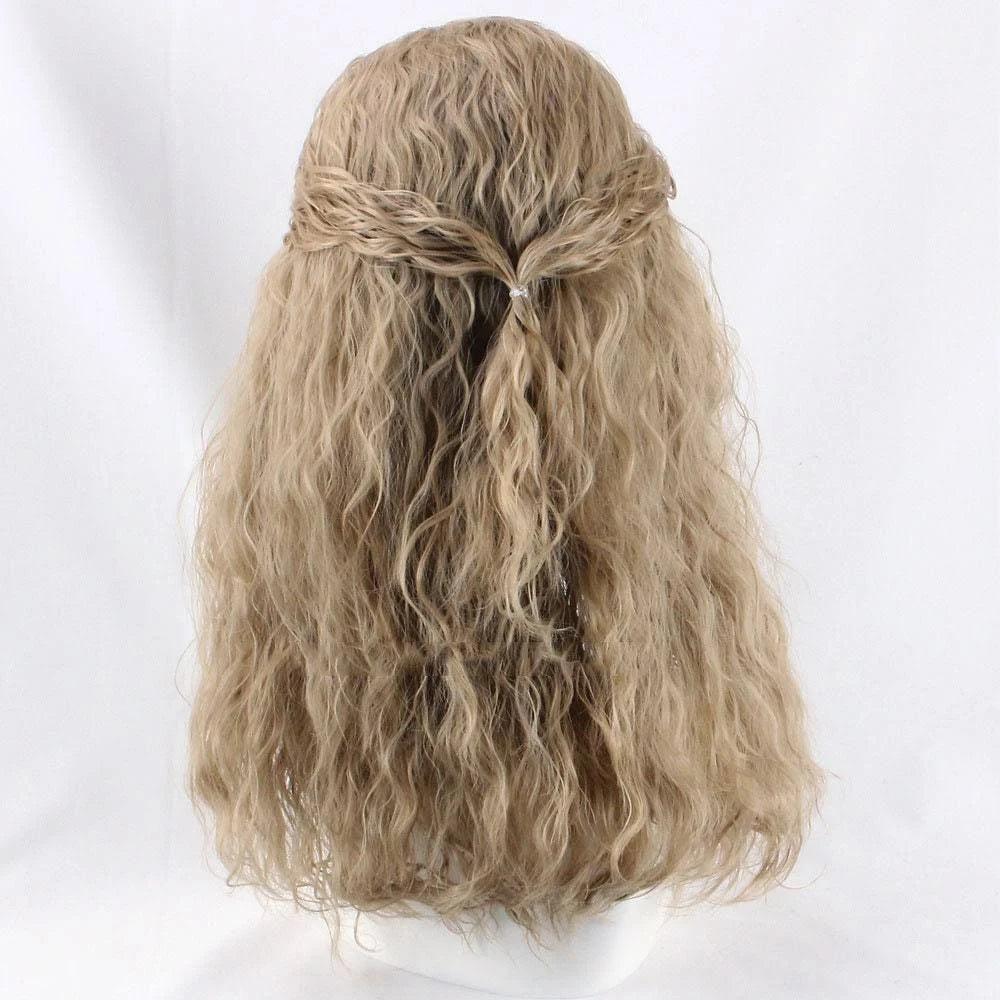 Marvel Thor Long Curly Blonde Wig