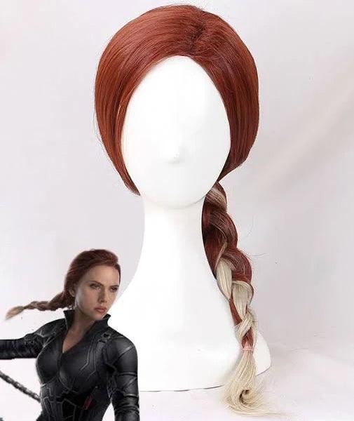 Black Widow Brown Wig Avengers: Endgame Romanoff Cosplay